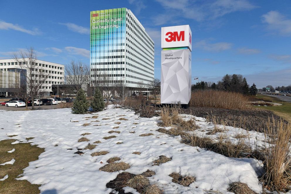 PHOTO: The 3M Global Headquarters in Maplewood, Minn., March 4, 2020. 