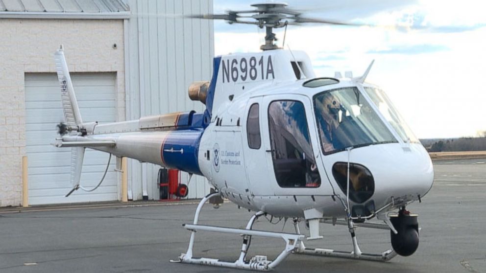 PHOTO: U.S. Customs and Border Protection (CBP) Air and Marine Operations helicopter prepares to take off in advance of Inauguration Day.