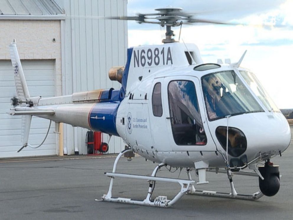 PHOTO: U.S. Customs and Border Protection (CBP) Air and Marine Operations helicopter prepares to take off in advance of Inauguration Day.