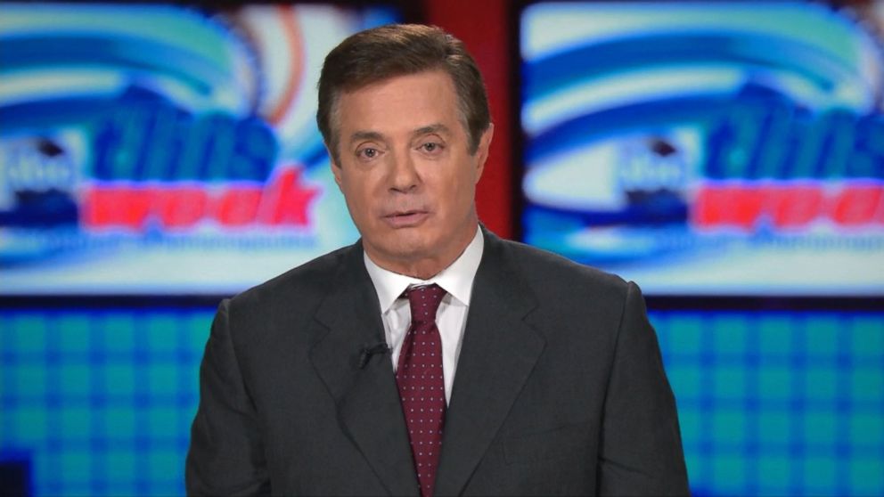 PHOTO:  Then-Trump campaign chairman Paul Manafort spoke to ABC News on July 24, 2016, and said questions about ties with Russia were "absurd."