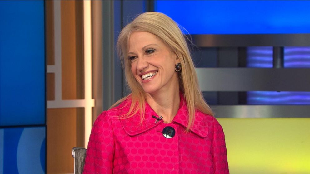 PHOTO: Kellyanne Conway discusses President-elect Donald Trump's transition and White House administration on "Good Morning America."