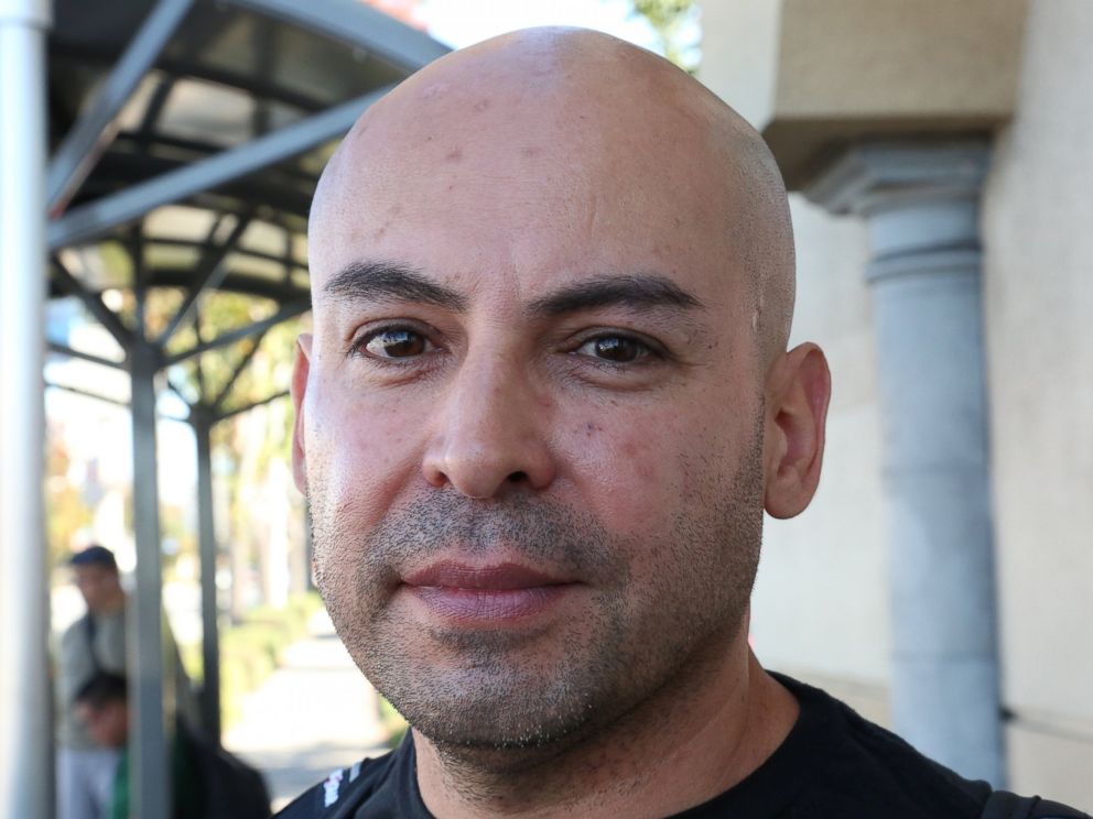 PHOTO: Los Angeles resident Johnny Lugo, 41, told ABC News he didnt vote for Trump or Clinton because he did not support either.