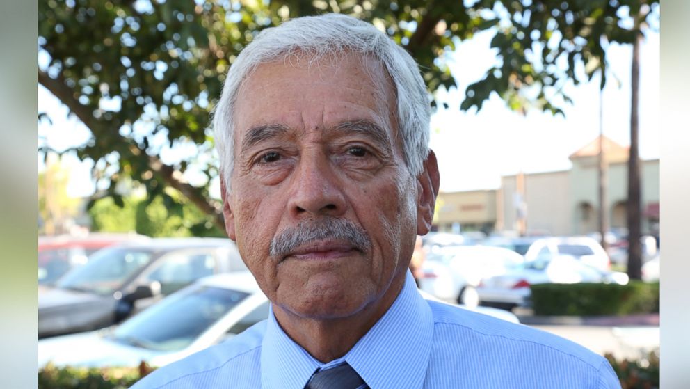 PHOTO: Los Angeles resident Rudolph Anparano, 81, told ABC News he thinks people should respect superior authorities when it comes to the next President of the United States. 