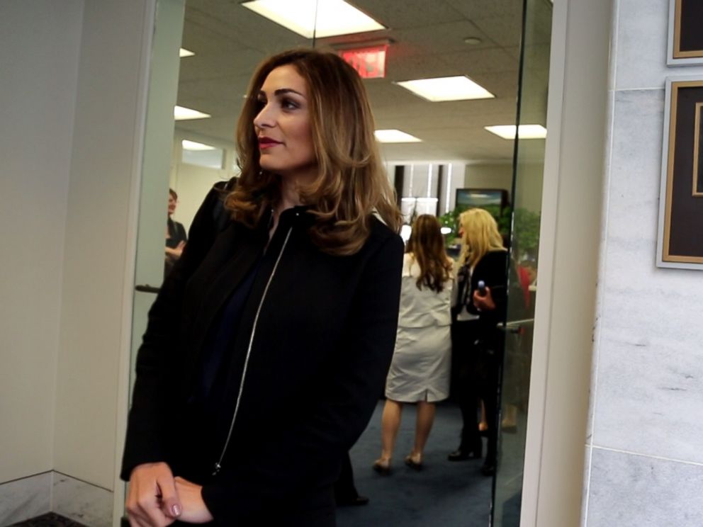 PHOTO: A delegation of Syrian women were visiting Washington, D.C. on April 26 to lobby support for civil society in their home country.