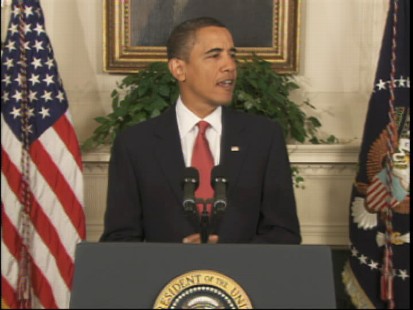 Video of President Obama saying he will shelve the current U.S. missile defenese plan and lay out a new defense plan.
