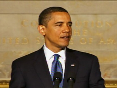 Video of Obama, Cheney squaring off on national security