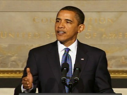 Video of Obama talking about Gitmo closure