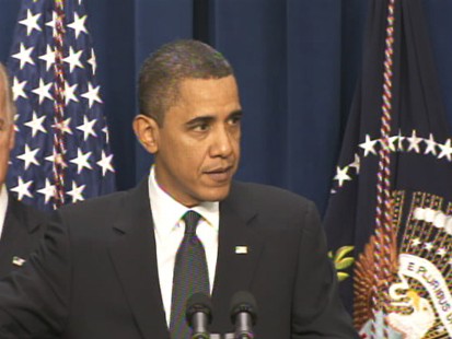 Video of President Barack Obama on stimulus one year anniversary.