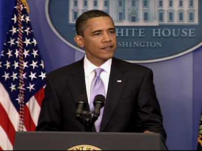 Video of Obama talking about Iran at his press conference.