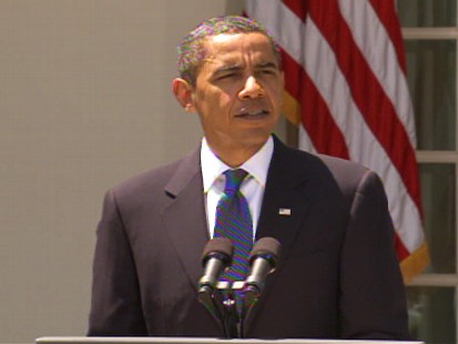Video of Obama addressing the economy after the government report that jobless rate in July fell for the first time in 15 months.