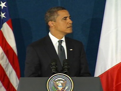 Video of Obama talking about Africa.