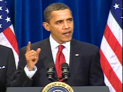 Video of President Barack Obama signing the stimulus bill into law.