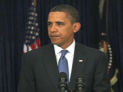 Video of President Obama saying its time to tackle health care.