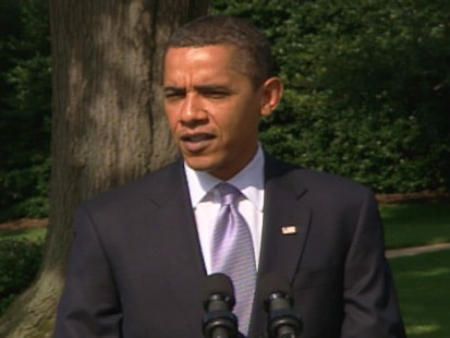 Video of President Obama thanking Bill Clinton and Al Gore for helping to safely return the journalists.