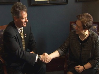 Video of Senator Scott Brown meeting with Elena Kagan.