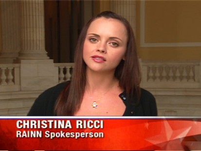 Video of Christina Ricci on ABCs Top Line