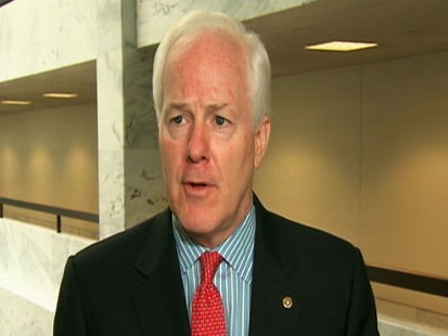 Video of Senator John Cornyns reaction to Richard Blumenthals vietnam service.