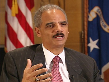 ABC News interview with Attorney General Eric Holder.