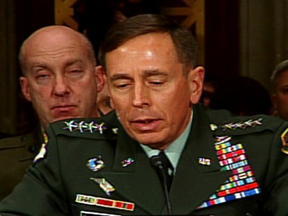 ABC News video of Gen. Petreus testifying Dec. 9, 2009 on Afghanistan.