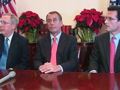 VIDEO: GOP Leadership Encouraged By White House Meeting