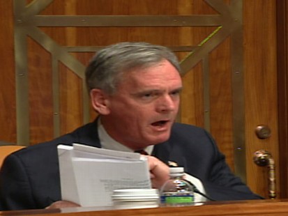ABC News video of Sen. Gregg questioning OMB director Peter Orszag on reusing TARP funds.