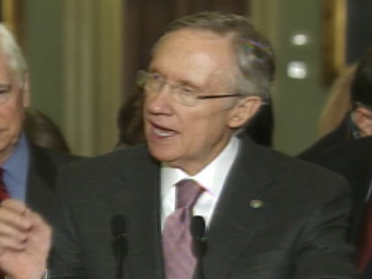 ABC News video of Harry Reid discussing health care reform.