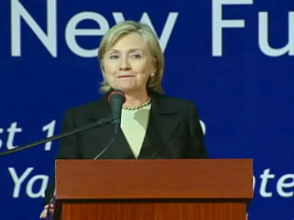 ABC News video of Hillary in Nigeria