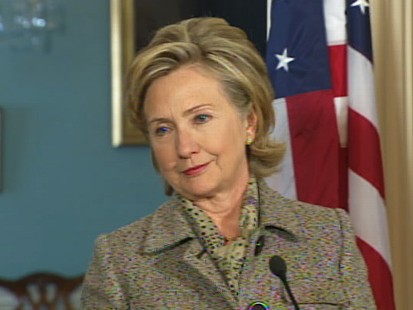 Video of Hillary Clinton addressing U.S. relations with Yemen.