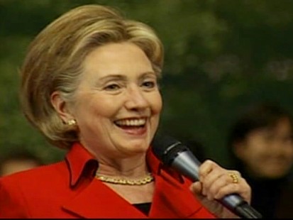 Video of Secretary of State Hillary Clinton in South Korea acting as an "advice columnist."