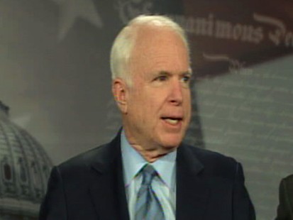 Video of Senator John McCain and other Republicans on budget spending.