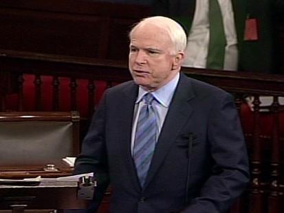 Video of Senator John McCain on Republican Scott Browns Massachusetts victory.