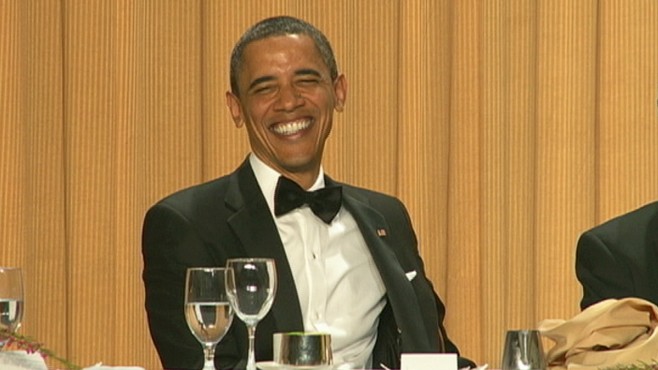 Obama Laughs At Seth Meyers Osama Bin Laden Joke Video Abc News