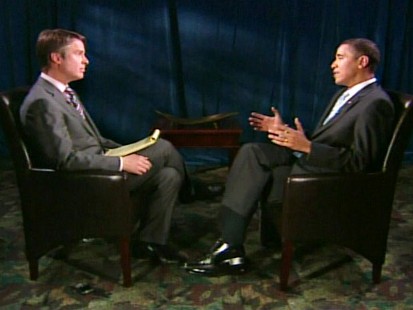 Video of Terry Morans interview with President Obama to air on Nightline Tuesday.