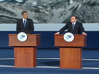 ABC New video of Obama at the Major Economies Forum.