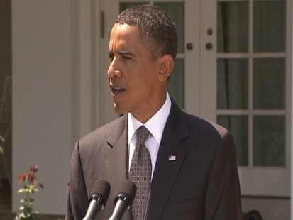 Video: Obama gives remarks on economy in the Rose Garden.