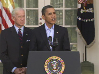ABC News video of President Obamas statement on Iraq.