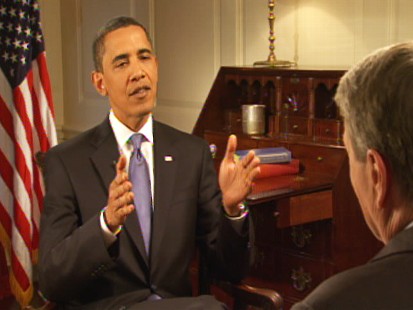ABC News video of PBS Obama interview.