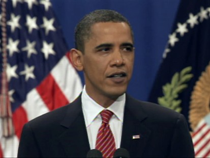 ABC News video of Obamas Afghanistan speech.