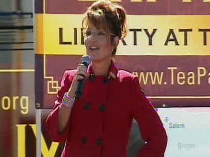 Video: Sarah Palin fires up Tea Party audiende in Reno, Nevada.