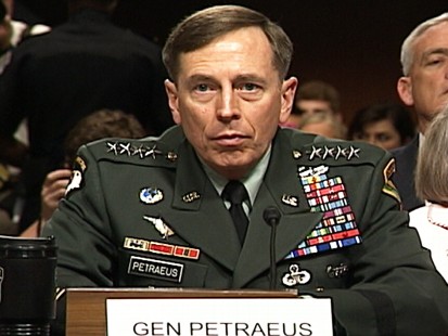 Video: General Petraeus confirmation hearing.