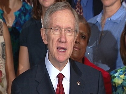 Video: Majority Leader Reid holds press conference on jobs.