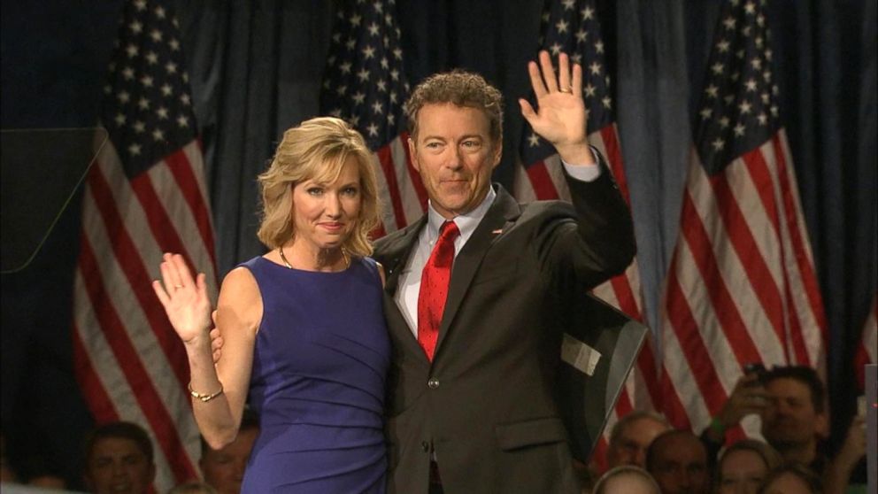 Sen. Paul Rand announces his presidential bid, April 7, 2015 in Louisville, Kentucky.