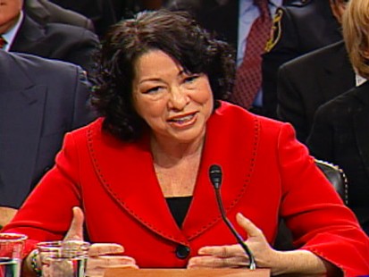 Video of Judge Sonia Sotomayor addressing her "wise Latina" remark.