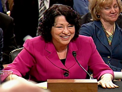 Video of the best and worst moments from Sonia Sotomayors Senate confirmation hearings.