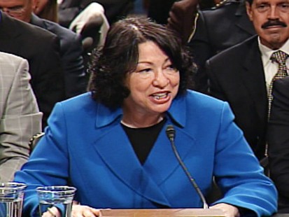 ABC News video of Sotomayors confirmation hearings.