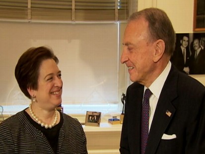 Video of Senator Arlen Specter discussing meeting with Elena Kagan.
