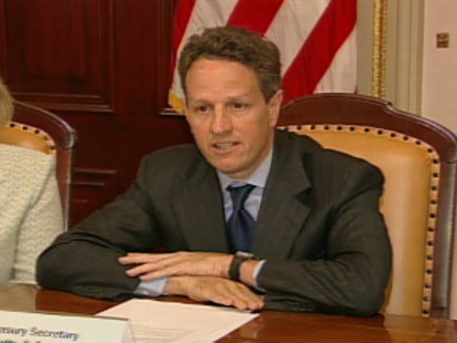 Video of Geithner on financial regulatory reform