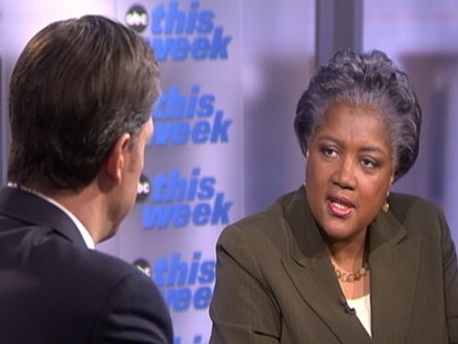 Video of Donna Brazile talking about primary elections on "This Week."