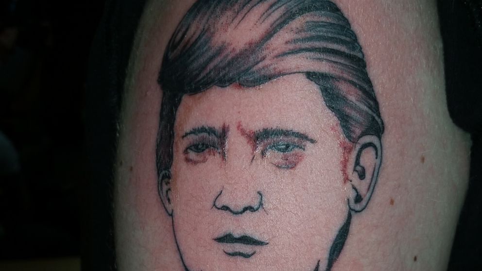 Why do people get tattoos of celebs on their bodies?