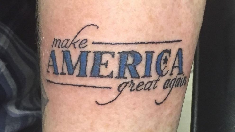 New Hampshire Tattoo Artist Offers Free Trump Stamps ABC News